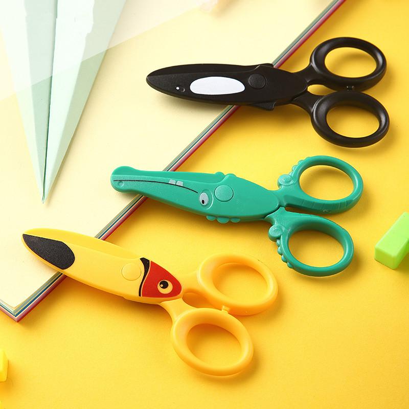 Art Craft Preschool - 3 قطع من مقصات الأطفال البلاستيكية