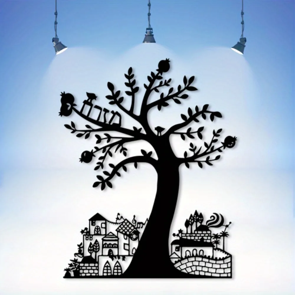Art Craft & Architecture - لوحة جدارية معدنية من CIFBUY على