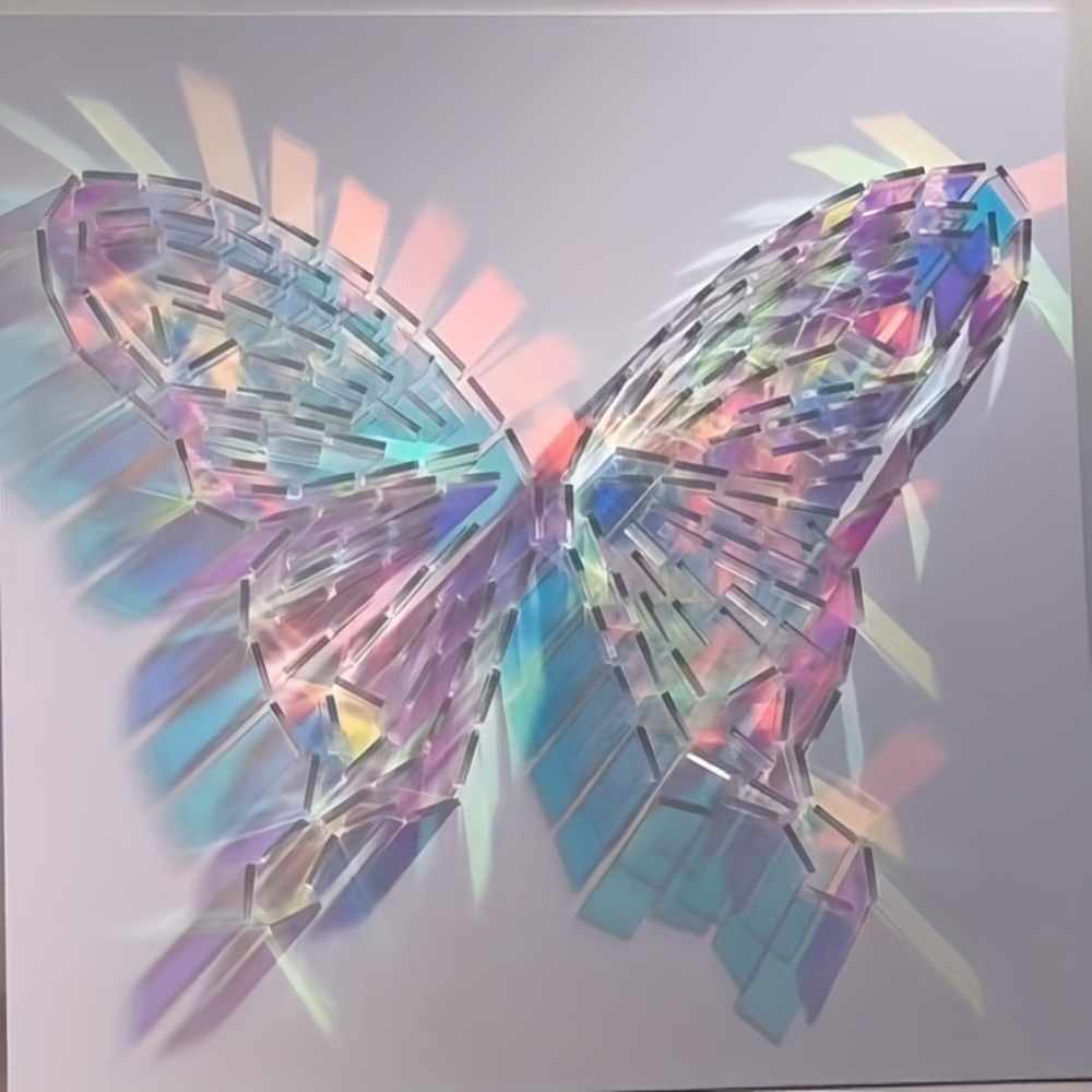 Art Craft Market - قطع موزاييك مربعة من الأكريليك اللامع