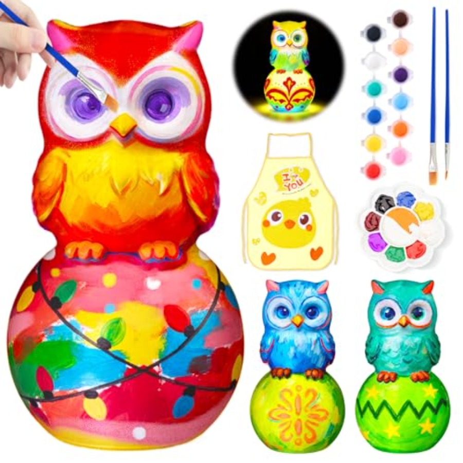 Art Craft Toys - طقم رسم على المصابيح، فنون وحرف