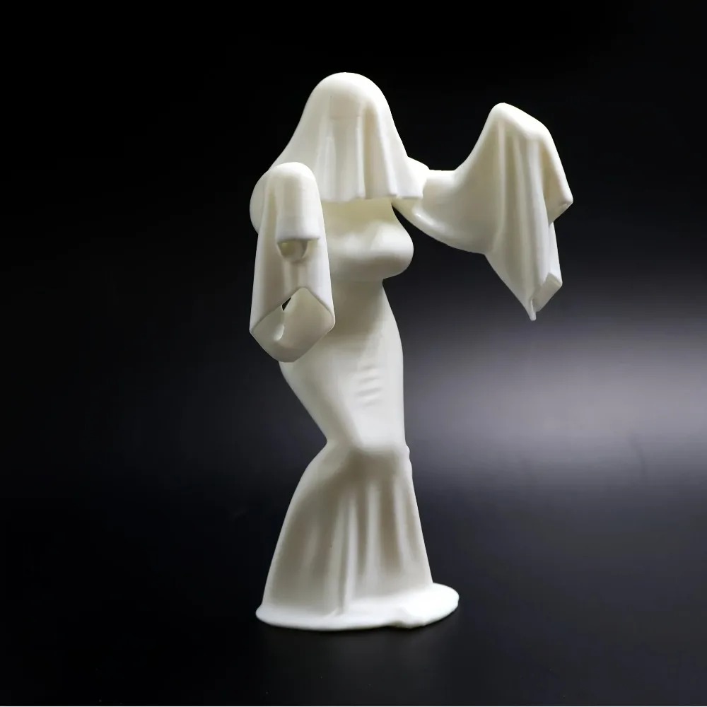تمثال شبح أنثوي مطبوع بتقنية ث - مراجعة Unique Art Craft وسعره