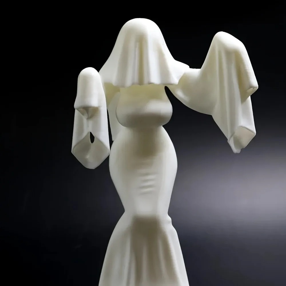 تمثال شبح أنثوي مطبوع بتقنية ث - مراجعة Unique Art Craft وسعره