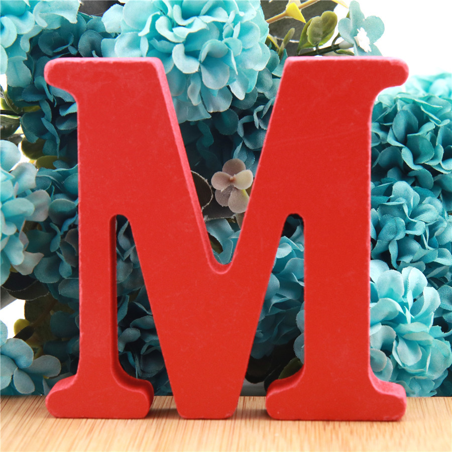 1 قطعة 10CMX10CM الأحمر الفن ك - مراجعة Art Craft Letter A وسعره