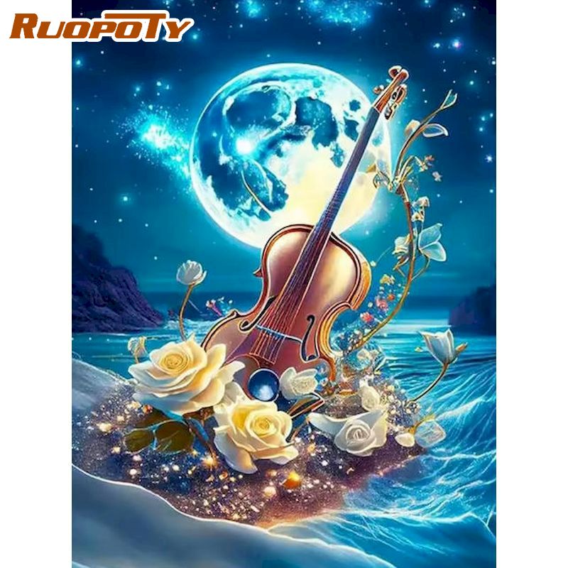 RUOPOTY لوحة رسم بالألماس فنية - مراجعة Art Craft Ideas For Adults وسعره