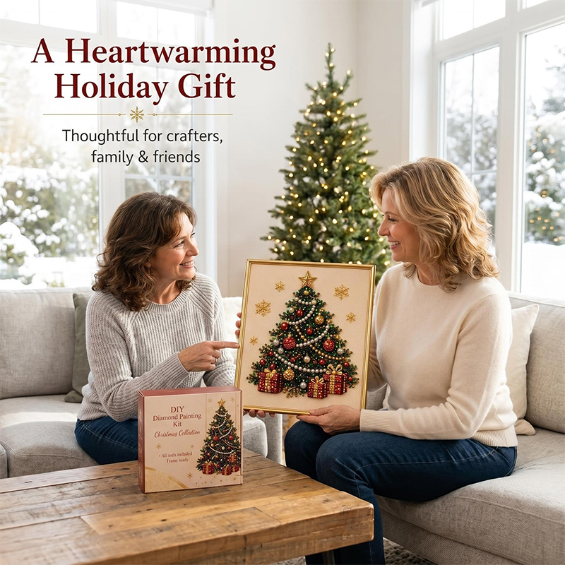 مجموعة رسم بالألماس اللؤلؤي لع - مراجعة Art Craft For Christmas وسعره