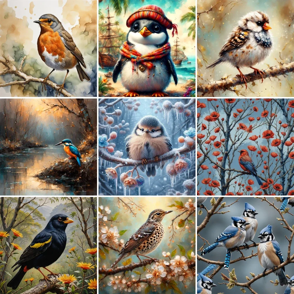 الطيور البطريق الرفراف رقم الط - مراجعة Art Craft Ideas For Adults وسعره