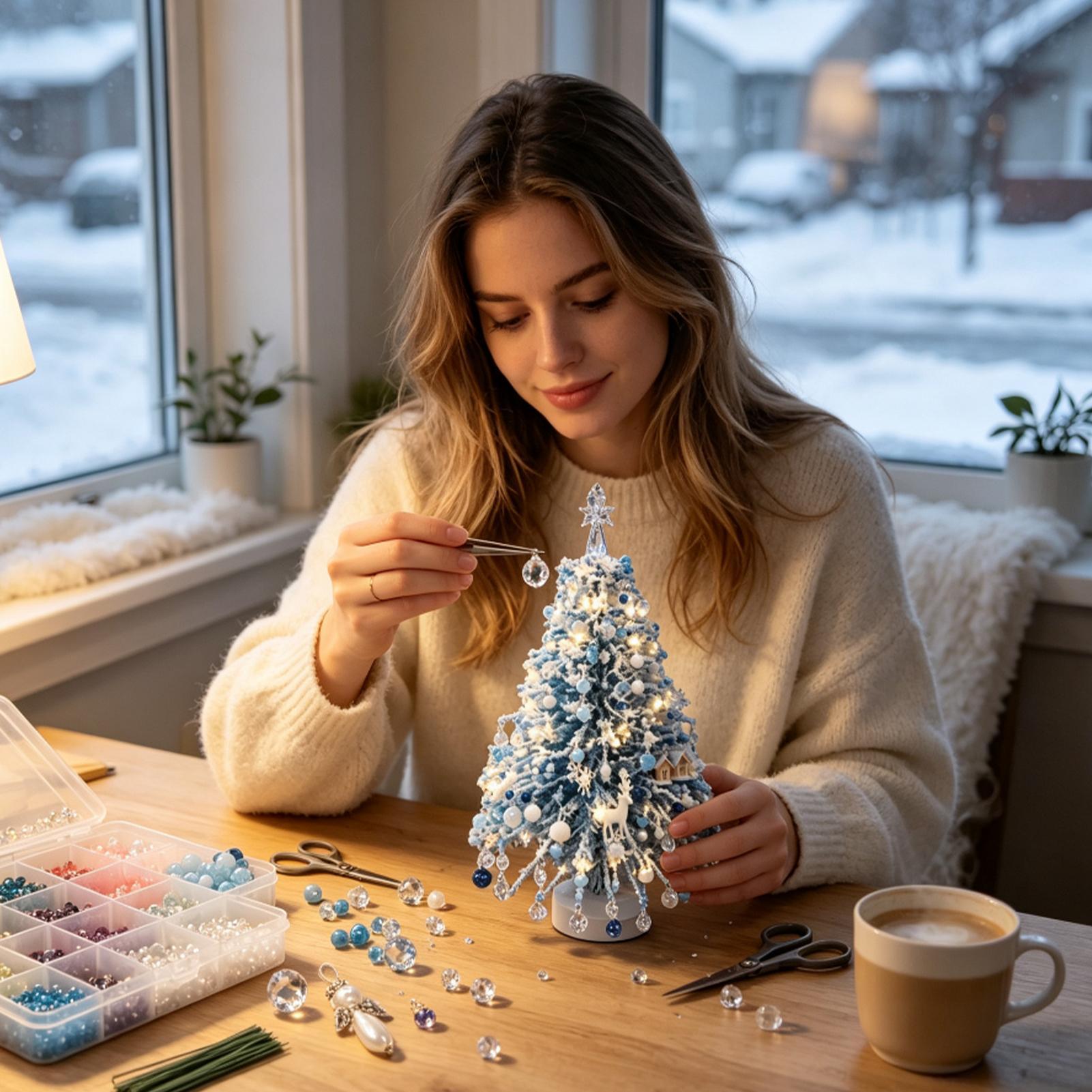 فن تزيين شجرة عيد الميلاد بالخ - مراجعة Art Craft Project وسعره