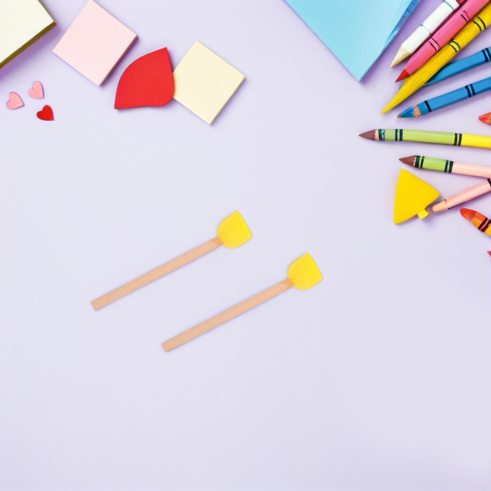 80 قطعة من أدوات الرسم: فرشاة  - مراجعة Art Craft Preschool وسعره