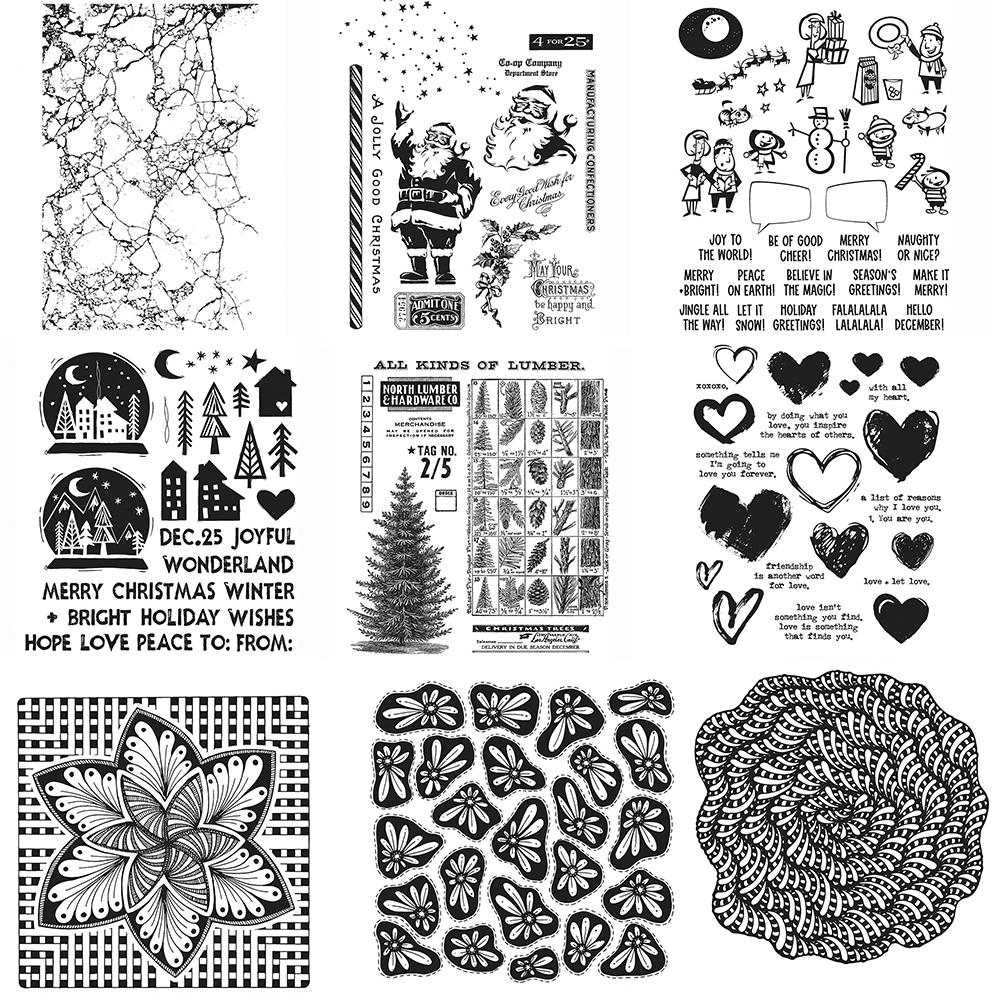 شجرة عيد الميلاد زهرة واضح Sta - مراجعة Art Craft Template وسعره