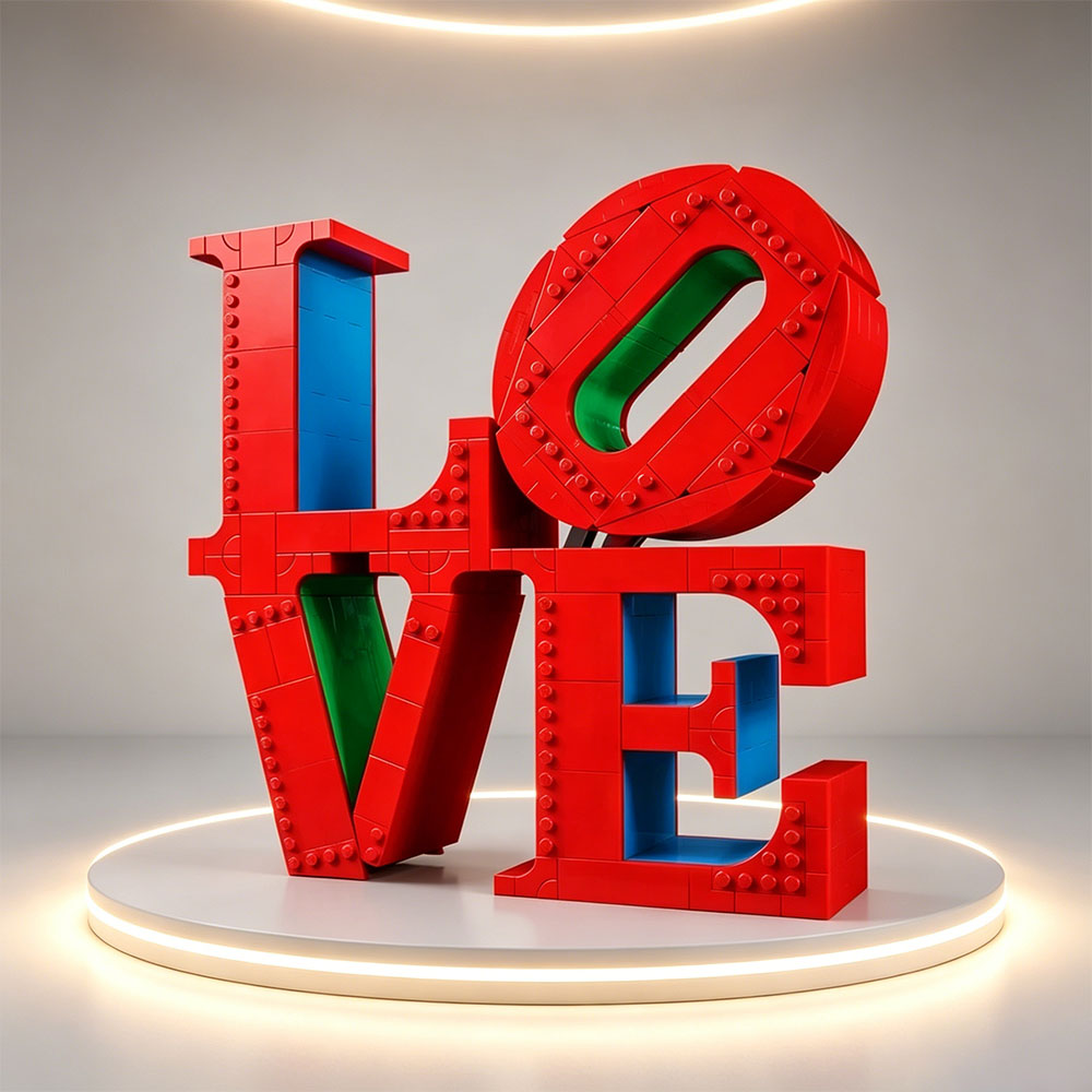 تحفة فنية على شكل كلمة LOVE من - مراجعة Art Craft Disney وسعره