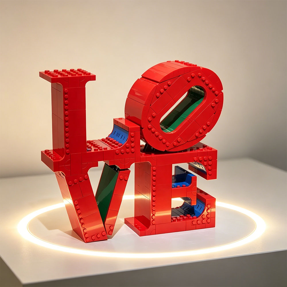 تحفة فنية على شكل كلمة LOVE من - مراجعة Art Craft Disney وسعره