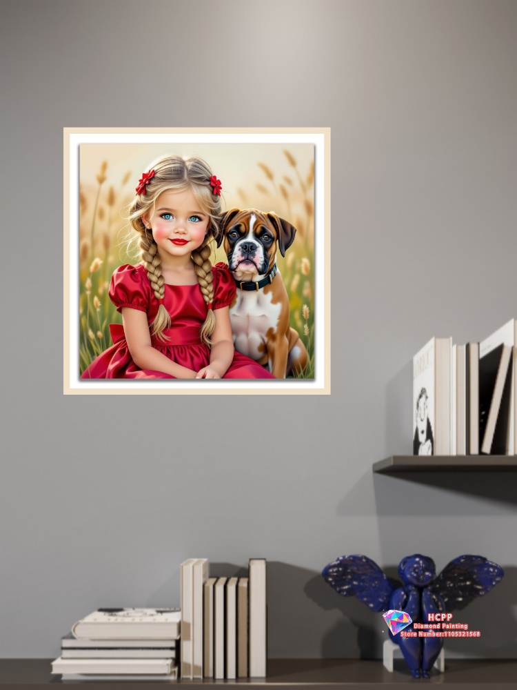 طقم رسم بالألماس للفتيات اللطي - مراجعة Unique Art Craft وسعره